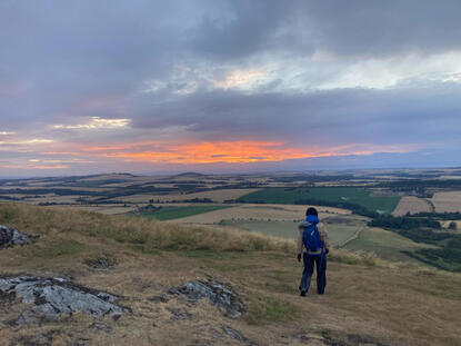 Traprain Law wild ponies Traprain Law wild ponies